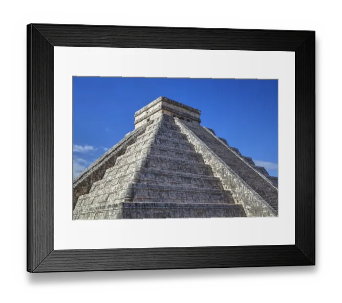 Framed Print : Pyramid of Kulkulcan, Chichen Itza Framed Print : Pyramid of Kulkulcan, Chichen Itza