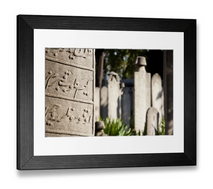 Framed Print : Cemetery of Suleymaniye Mosque in Istanbul (Turkey) Framed Print : Cemetery of Suleymaniye Mosque in Istanbul (Turkey)