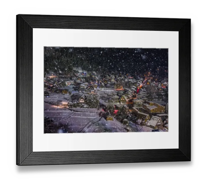 Framed Print : Shirakawago Village Framed Print : Shirakawago Village