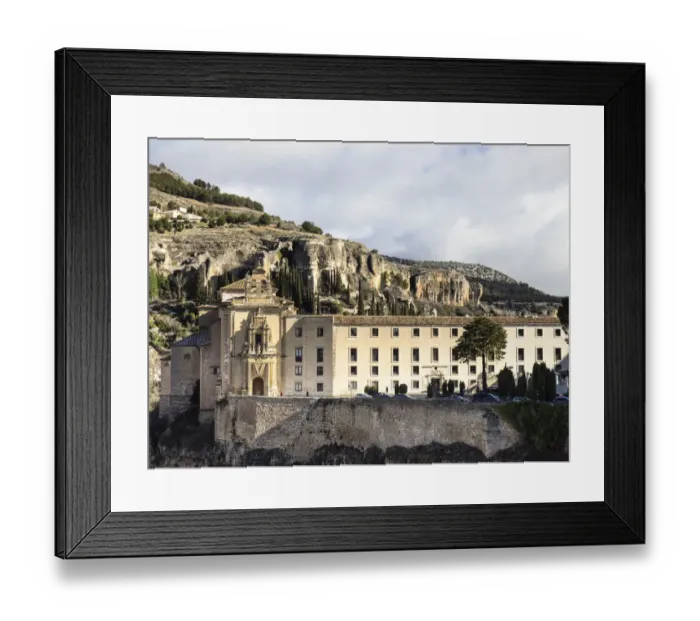 Framed Print : Cuenca is a UNESCO World Heritage site, Convento de San Pablo Framed Print : Cuenca is a UNESCO World Heritage site, Convento de San Pablo