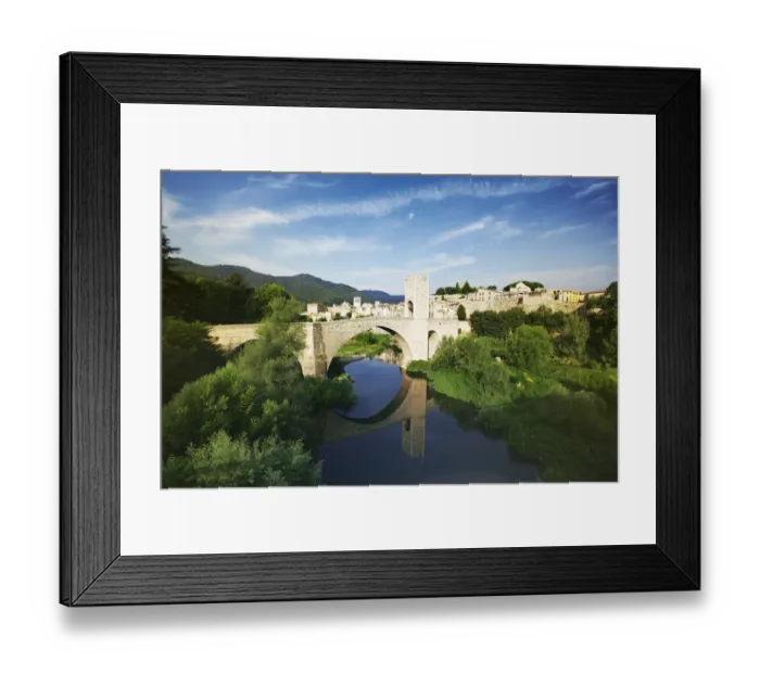 Framed Print : Pont de Besalu Framed Print : Pont de Besalu