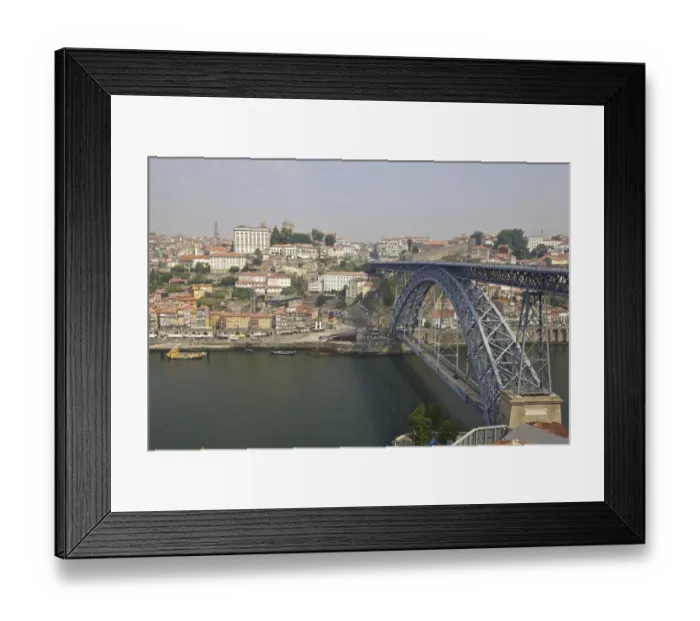 Framed Print : Rio Douro & Ponte D. Luiz Framed Print : Rio Douro & Ponte D. Luiz