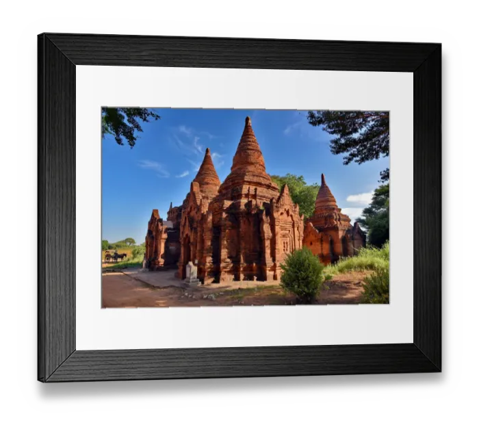 Framed Print : Khay Min Gha Temple Buddhist Temple Unesco Myanmar Framed Print : Khay Min Gha Temple Buddhist Temple Unesco Myanmar
