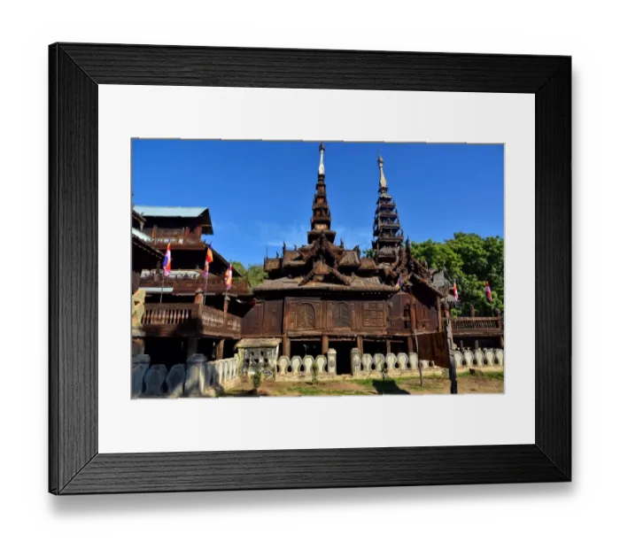 Framed Print : Bagan Buddhist monastery Unesco Myanmar Framed Print : Bagan Buddhist monastery Unesco Myanmar