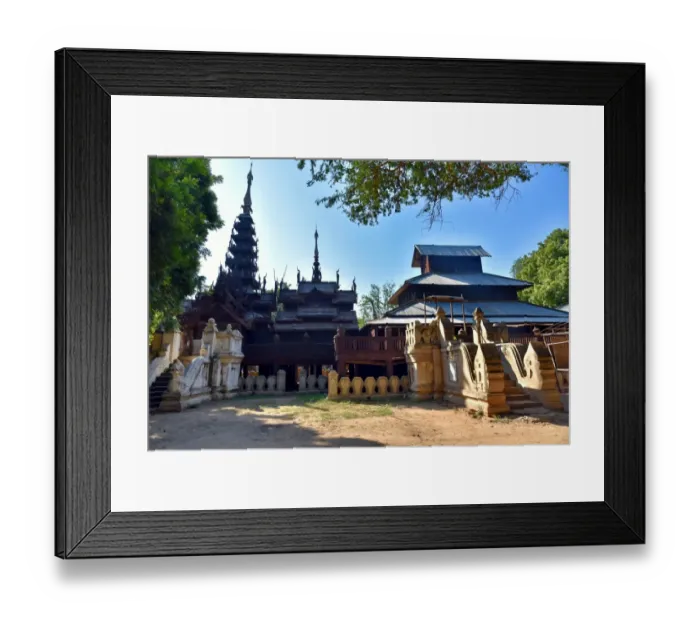 Framed Print : Bagan Buddhist monastery Unesco Myanmar Framed Print : Bagan Buddhist monastery Unesco Myanmar