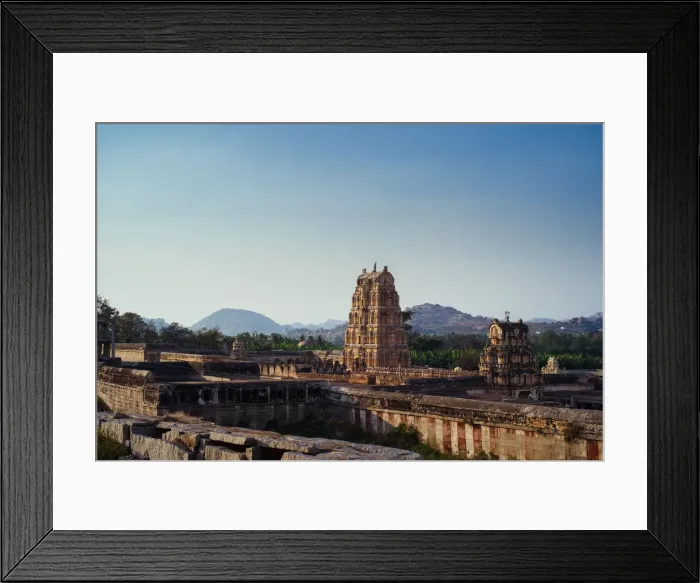 Framed Print : Virupaksha Temple Framed Print : Virupaksha Temple