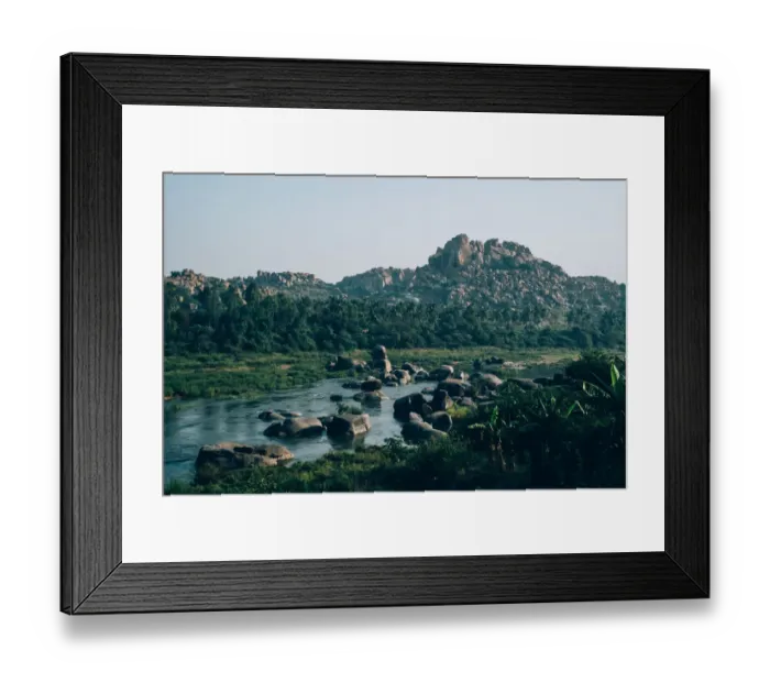 Framed Print : Tungabhadra river Framed Print : Tungabhadra river