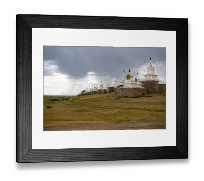 Framed Print : Erdene Zuu Monastery at city of Karakorum of A-vAorkhangai Province Mongolia Framed Print : Erdene Zuu Monastery at city of Karakorum of A-vAorkhangai Province Mongolia
