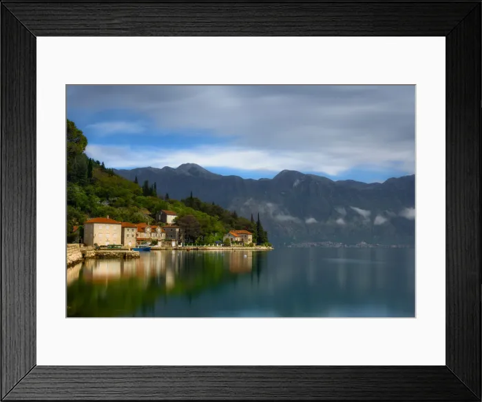 Framed Print : Perast, Kotor Bay, Montenegro Framed Print : Perast, Kotor Bay, Montenegro