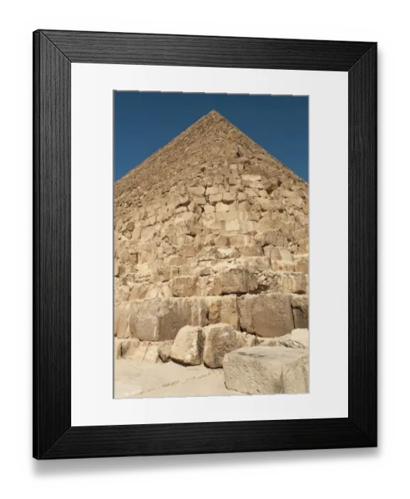 Framed Print : The Great Pyramid of Khufu, Giza Plateau, Egypt Framed Print : The Great Pyramid of Khufu, Giza Plateau, Egypt