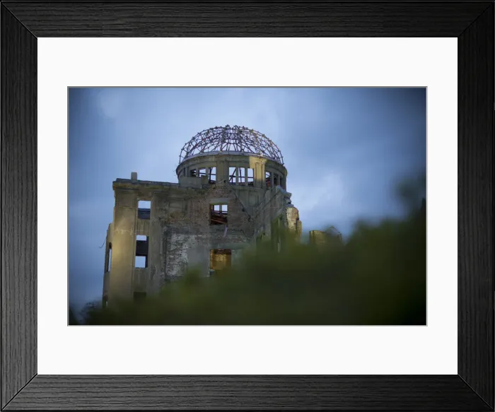 Framed Print : World Heritage Hiroshima Atomic Bomb Dome Framed Print : World Heritage Hiroshima Atomic Bomb Dome