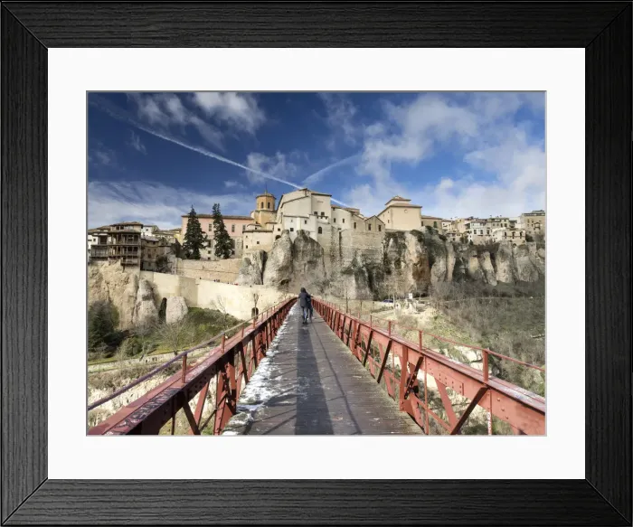 Framed Print : St. Paul Bridge and Cuenca Framed Print : St. Paul Bridge and Cuenca