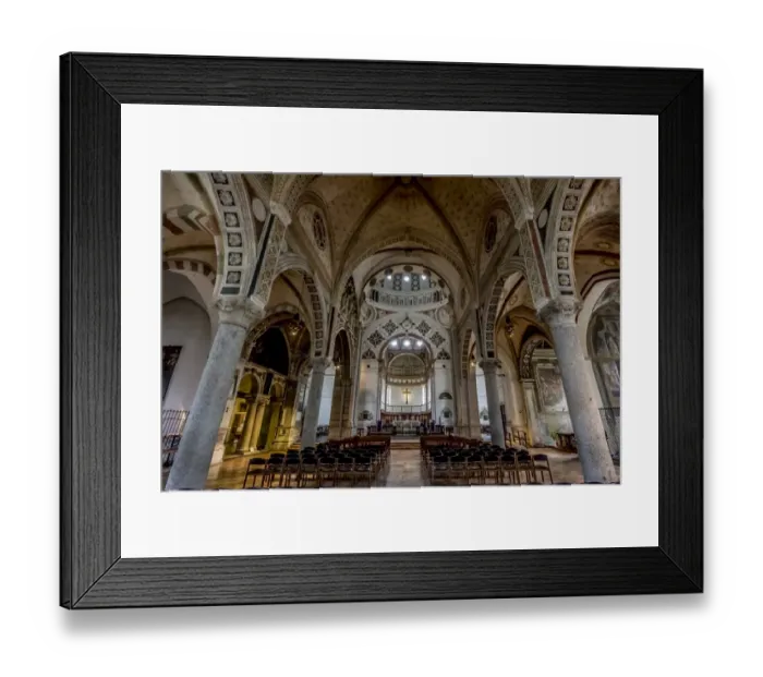 Framed Print : Santa Maria delle Grazie - 1497 - Milan - Italy Framed Print : Santa Maria delle Grazie - 1497 - Milan - Italy