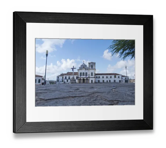 Framed Print : Brazil, Sergipe, Sao Cristovao, Convent of St. Francis and Church of the Holy Cross Framed Print : Brazil, Sergipe, Sao Cristovao, Convent of St. Francis and Church of the Holy Cross