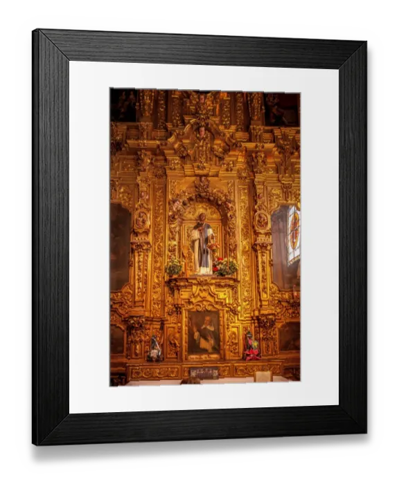 Framed Print : Santo Domingo Church Framed Print : Santo Domingo Church