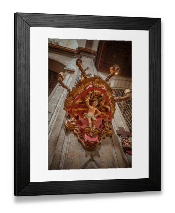 Framed Print : Santo Domingo Church Framed Print : Santo Domingo Church