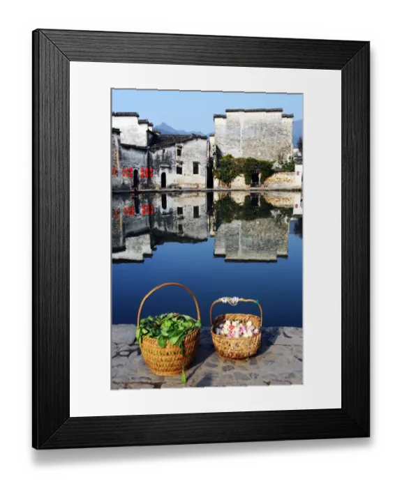 Framed Print : Hongcun village Framed Print : Hongcun village