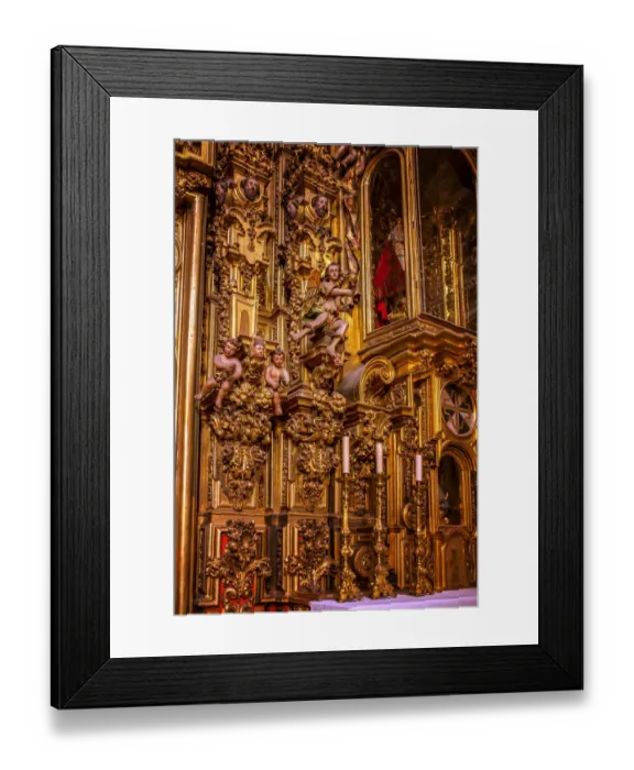 Framed Print : Santo Domingo Church Framed Print : Santo Domingo Church
