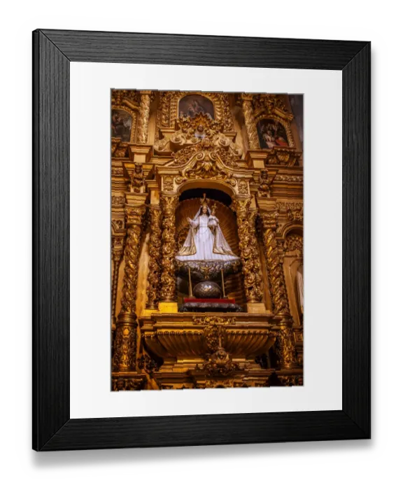 Framed Print : Santo Domingo Church Framed Print : Santo Domingo Church