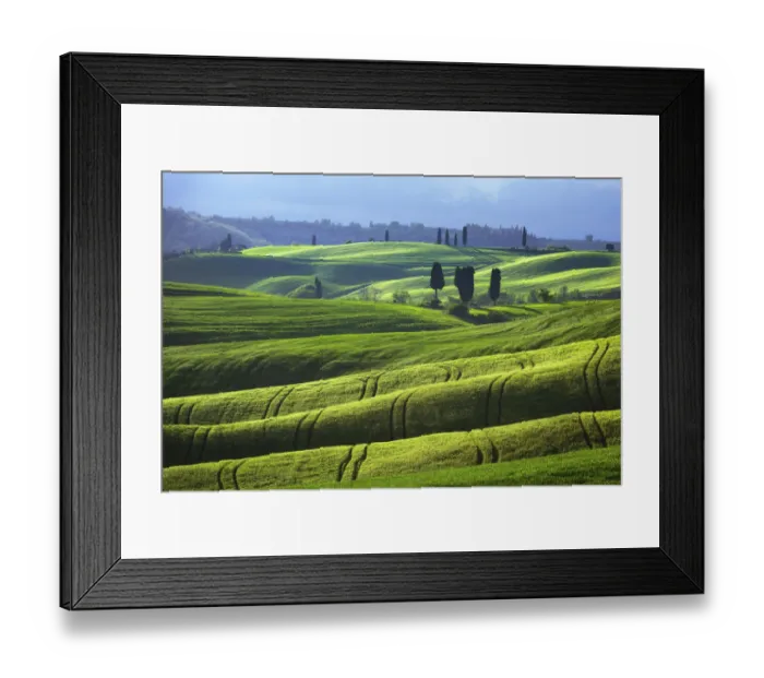 Framed Print : Tuscany Landscape Framed Print : Tuscany Landscape