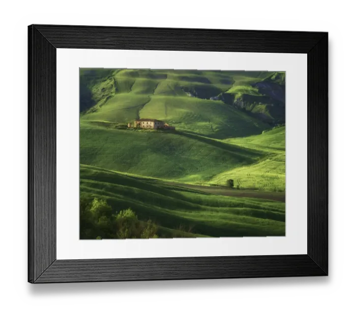 Framed Print : Tuscany Landscape Framed Print : Tuscany Landscape