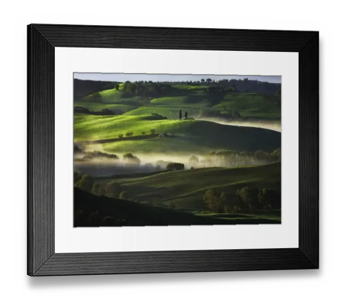 Framed Print : Tuscany Landscape Framed Print : Tuscany Landscape