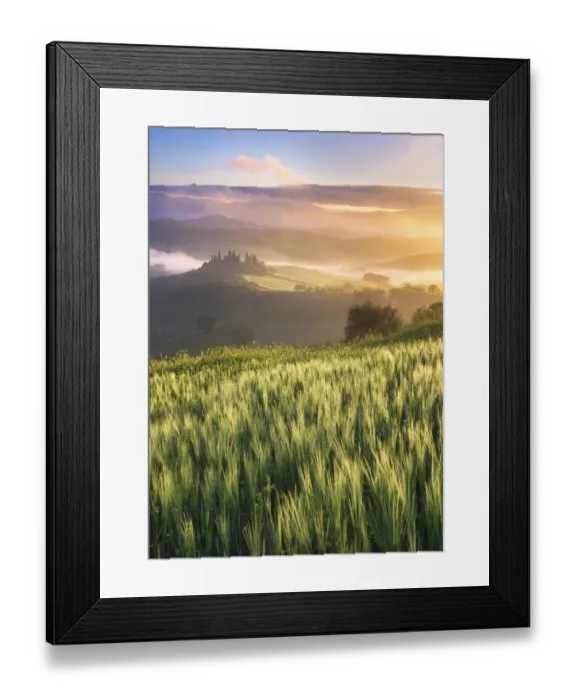 Framed Print : Tuscany Landscape Framed Print : Tuscany Landscape