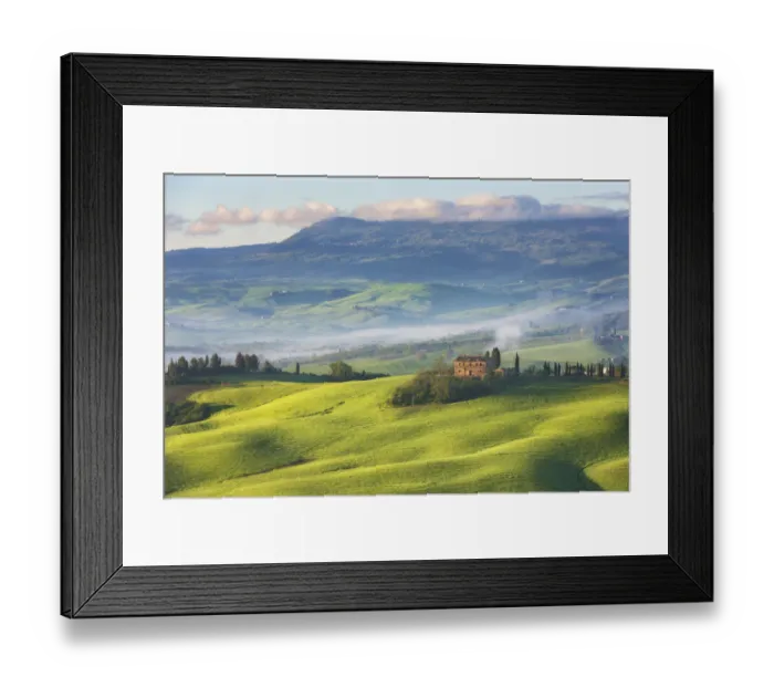 Framed Print : Tuscany Landscape Framed Print : Tuscany Landscape
