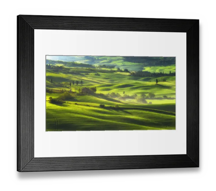 Framed Print : Tuscany Landscape Framed Print : Tuscany Landscape