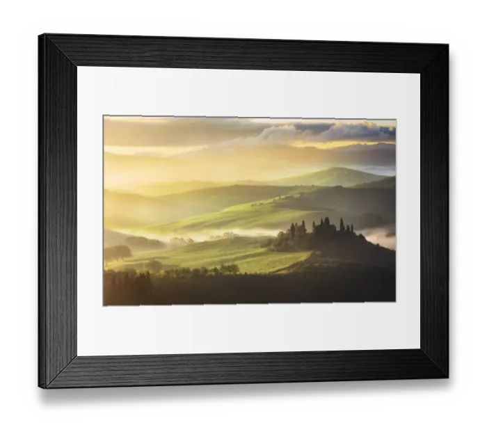 Framed Print : Tuscany Landscape Framed Print : Tuscany Landscape