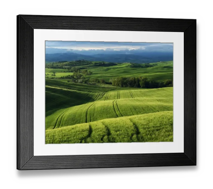 Framed Print : Tuscany Landscape Framed Print : Tuscany Landscape