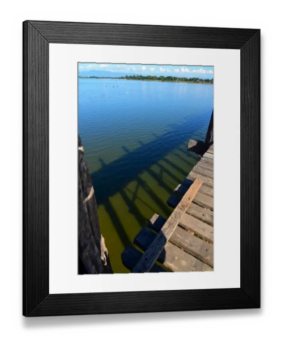Framed Print : U Bein Bridge Myanmar Framed Print : U Bein Bridge Myanmar