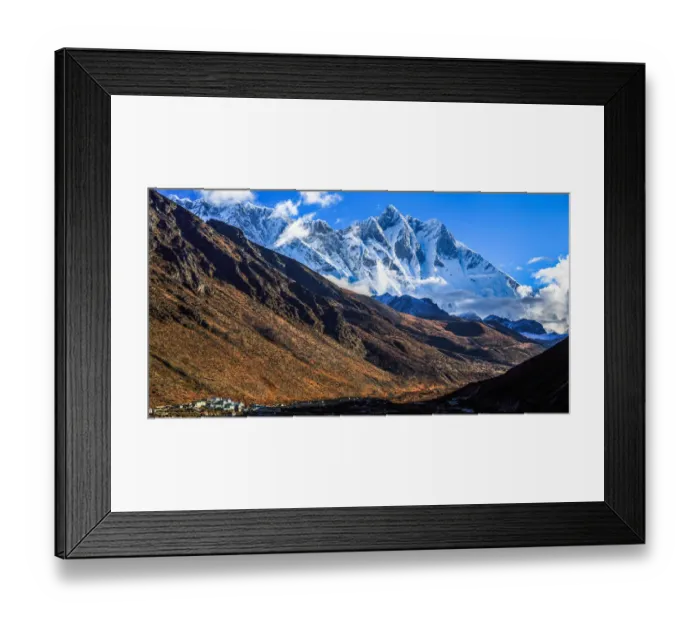Framed Print : Dawn at Dingboche, Khumbu, Nepal Framed Print : Dawn at Dingboche, Khumbu, Nepal