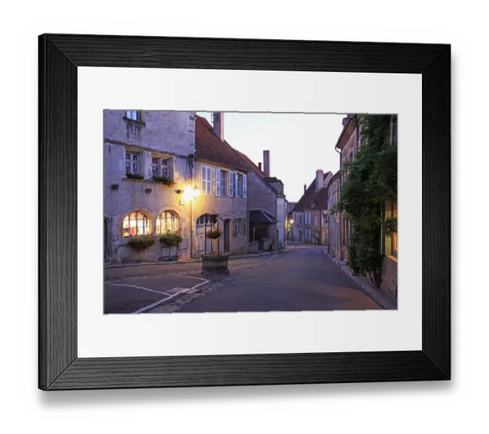 Framed Print : France, VA zelay Framed Print : France, VA zelay