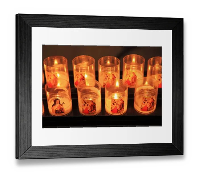 Framed Print : Candle lights Framed Print : Candle lights
