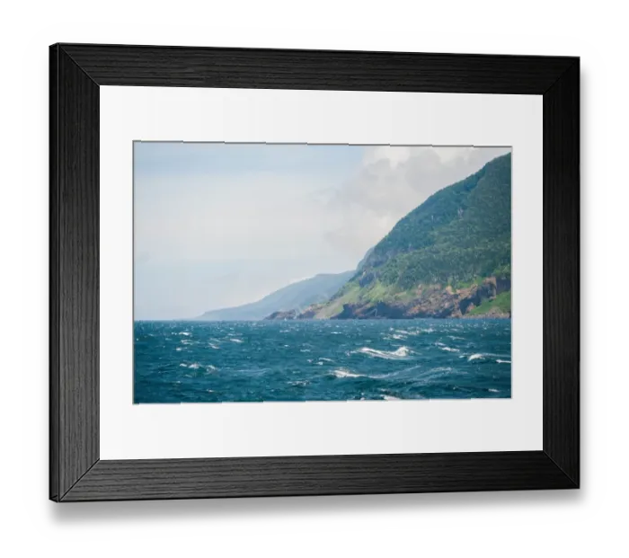 Framed Print : Shiretoko Blue Framed Print : Shiretoko Blue