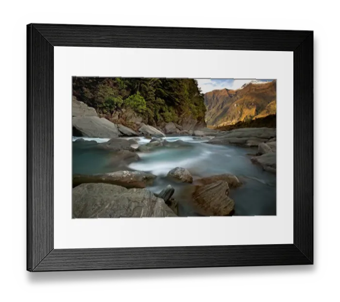 Framed Print : Glacial Stream Framed Print : Glacial Stream