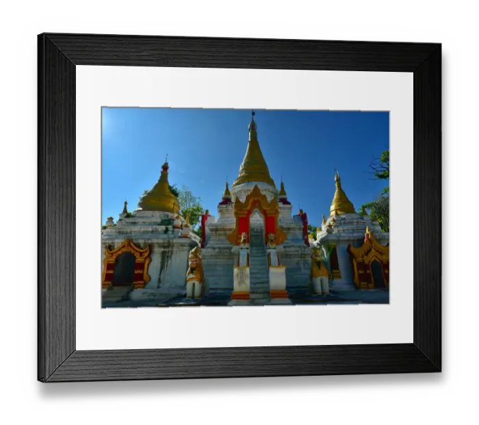 Framed Print : Kyauktawgyi pagoda Myanmar Framed Print : Kyauktawgyi pagoda Myanmar