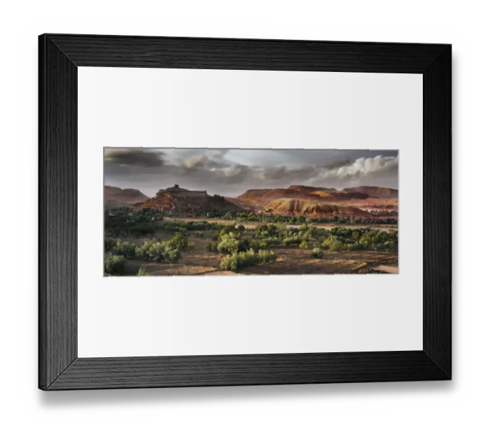 Framed Print : Sunset at Ait Ben Haddou