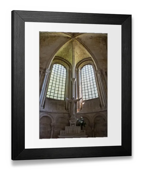 Framed Print : Inside of VA zelay Abbey at old town of VA zelay at Yonne department in France Framed Print : Inside of VA zelay Abbey at old town of VA zelay at Yonne department in France
