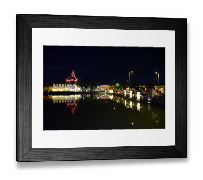 Framed Print : Mandalay touristic place Myanmar Framed Print : Mandalay touristic place Myanmar