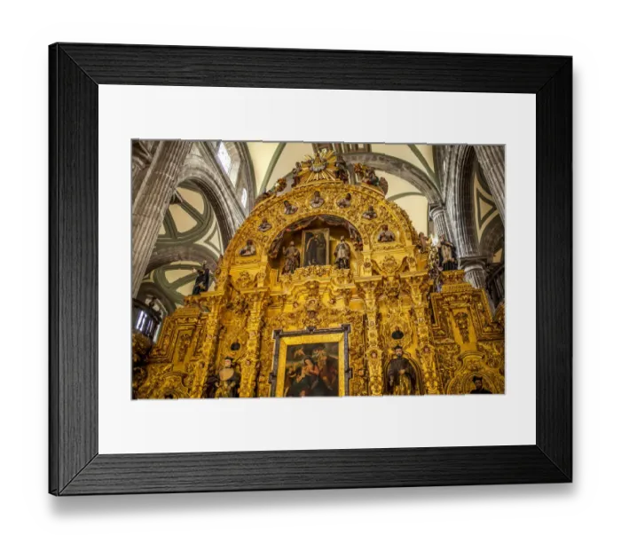 Framed Print : El seAnor del veneno (Our Lord of the Poison) Metropolitan Cathedral