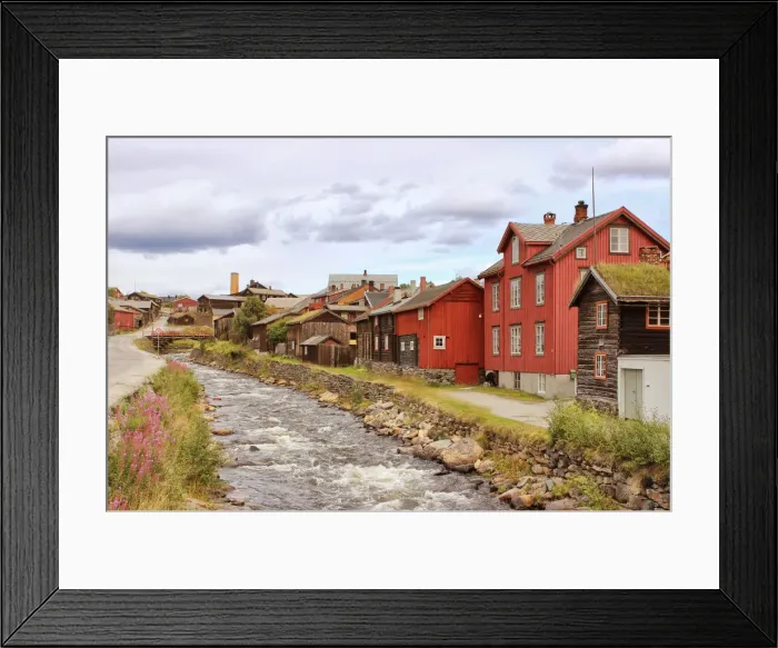 Framed Print : RAŝros town Framed Print : RAŝros town