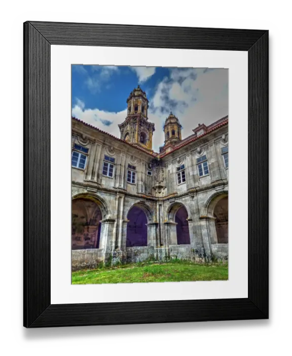 Framed Print : Cistercian monastery of Sobrado dos Monxes Framed Print : Cistercian monastery of Sobrado dos Monxes