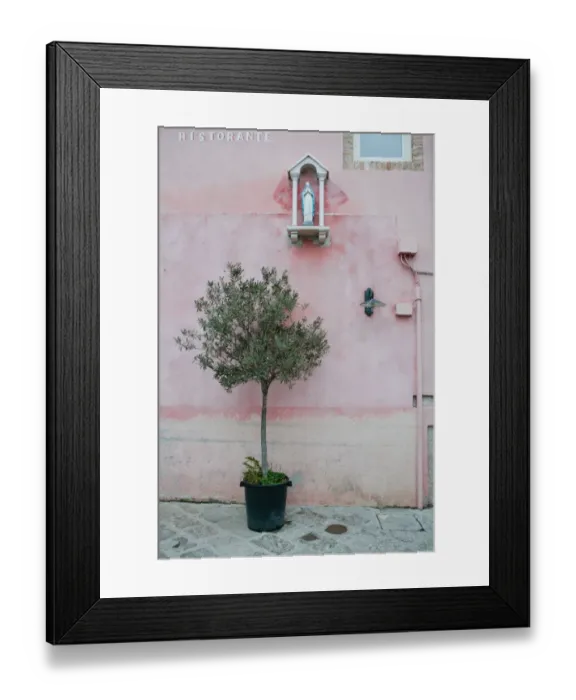 Framed Print : Shrine of the Madonna on the island of Burano, Italy Framed Print : Shrine of the Madonna on the island of Burano, Italy