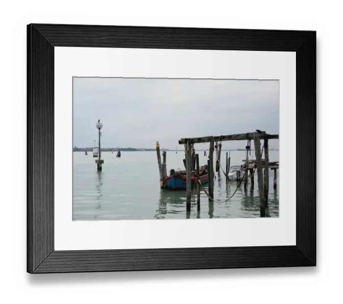 Framed Print : View of Venice, across the water, from the Island of Murano, Italy Framed Print : View of Venice, across the water, from the Island of Murano, Italy