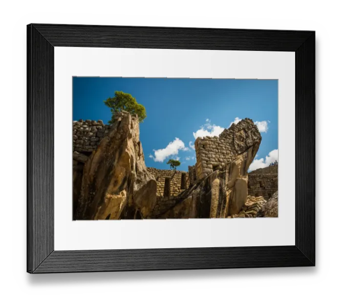 Framed Print : Machu Picchu in Peru Framed Print : Machu Picchu in Peru