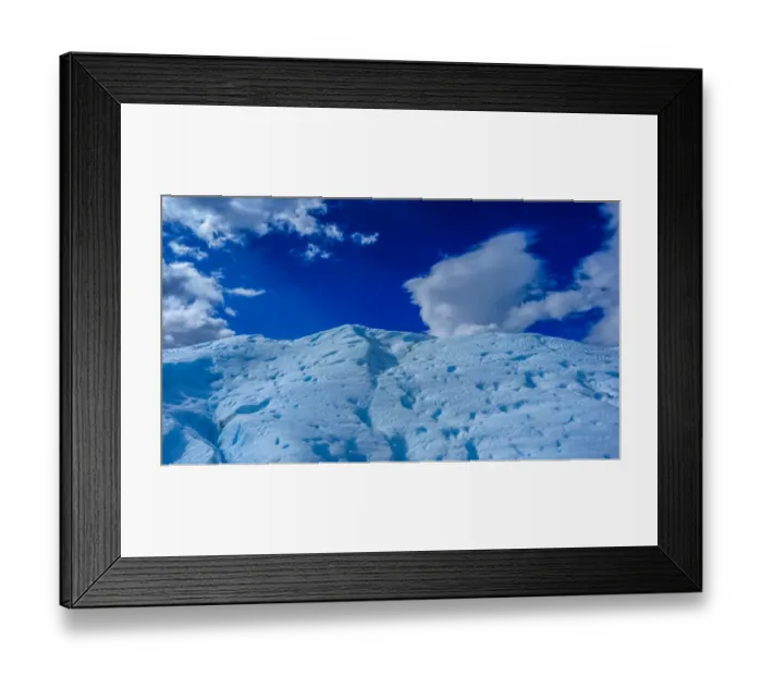 Framed Print : Ice and Sky Framed Print : Ice and Sky