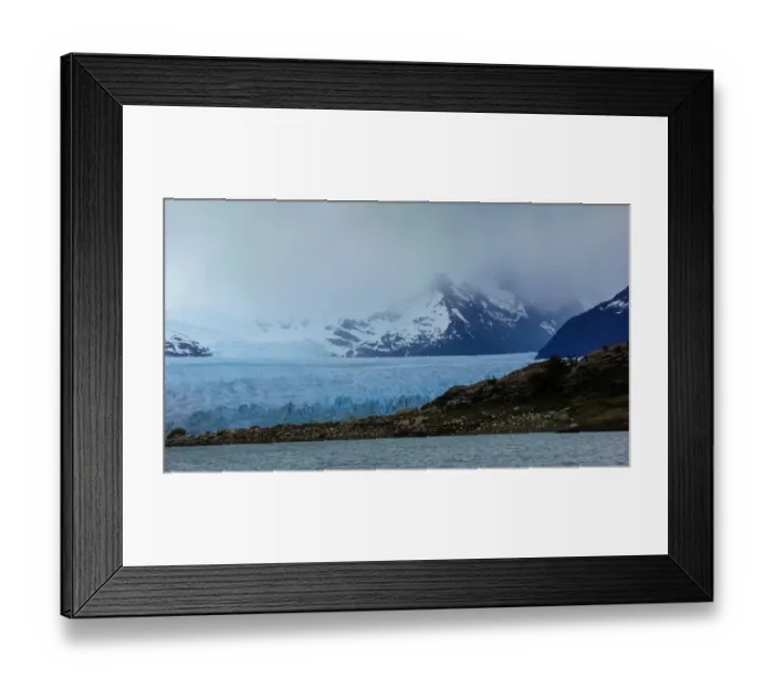 Framed Print : Ice. At Perito Moreno Glacier, Patagonia Argentina