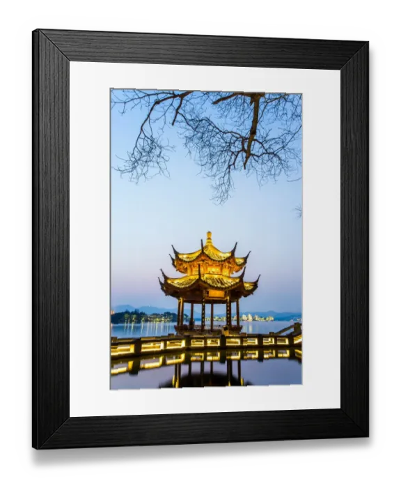 Framed Print : west lake. The west lake of Hangzhou Framed Print : west lake. The west lake of Hangzhou